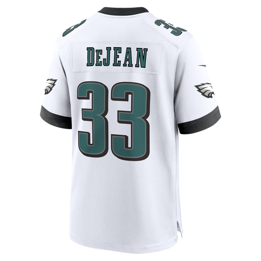 Men's Nike Philadelphia Eagles Cooper DeJean Midnight Green Team Game NFL Jersey