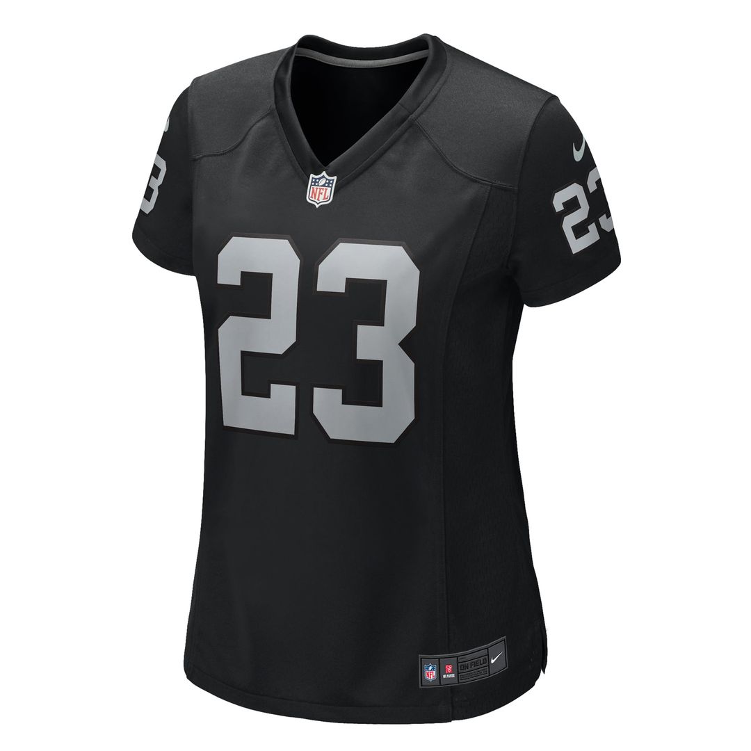 Women's Nike Las Vegas Raiders Dylan Laube Black Game NFL Jersey