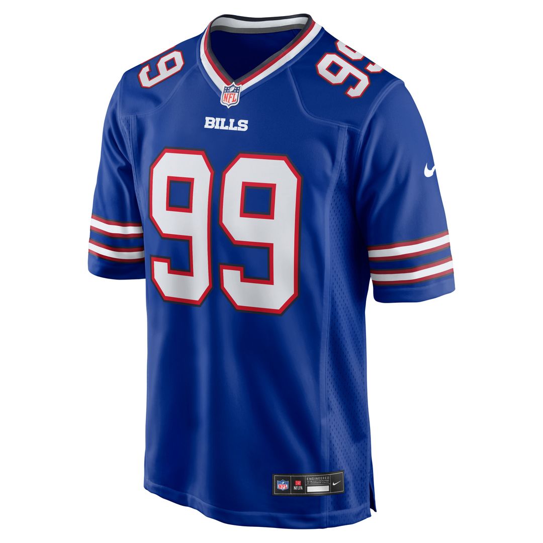 Men's Nike Buffalo Bills T.J. Parker Royal Game NFL Jersey