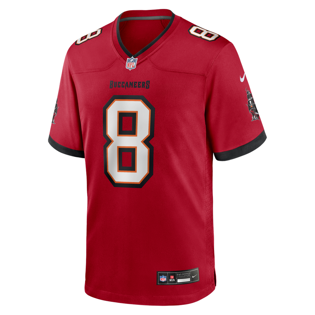 Men's Nike Tampa Bay Buccaneers SirVocea Dennis Red Game NFL Jersey