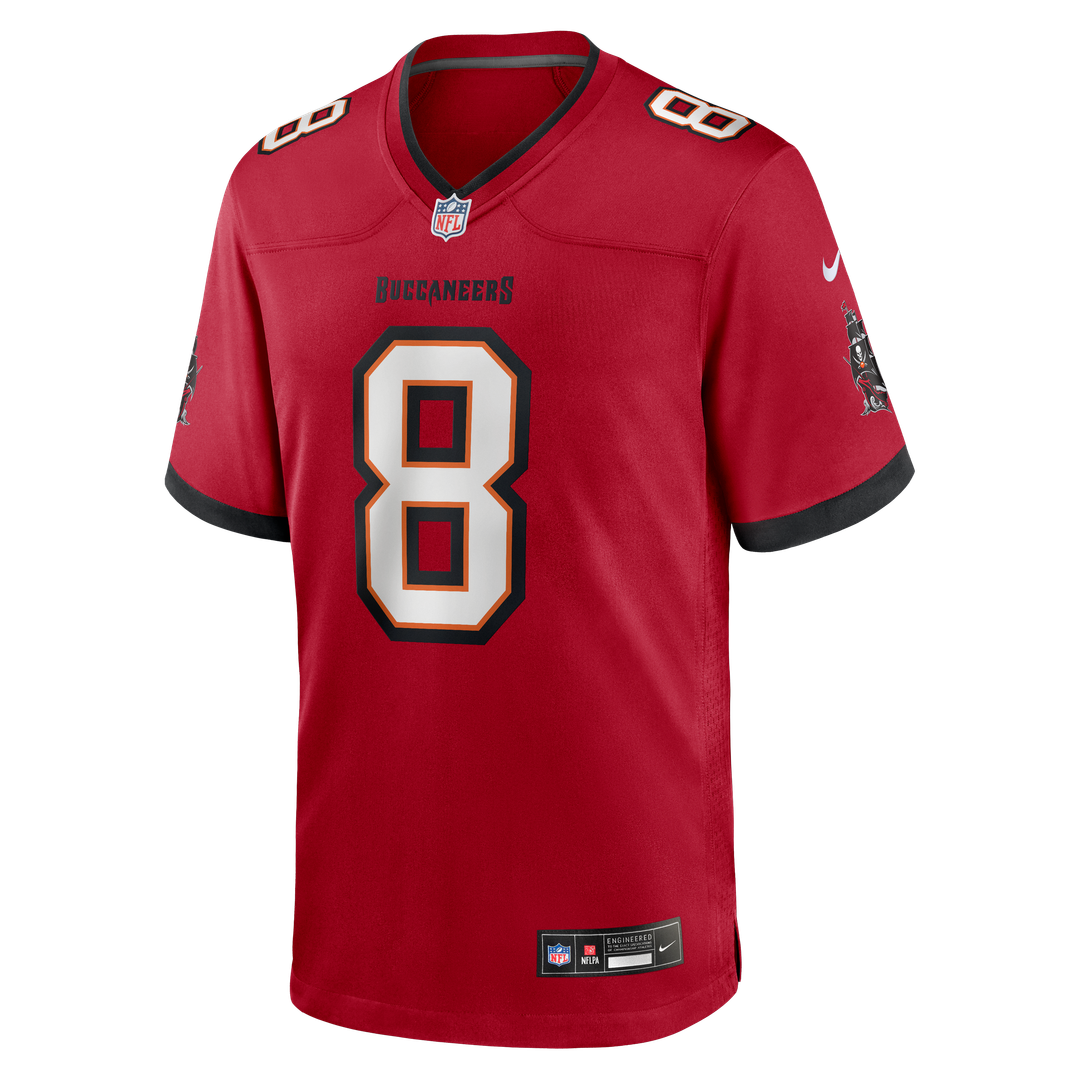 Men's Nike Tampa Bay Buccaneers SirVocea Dennis Red Game NFL Jersey