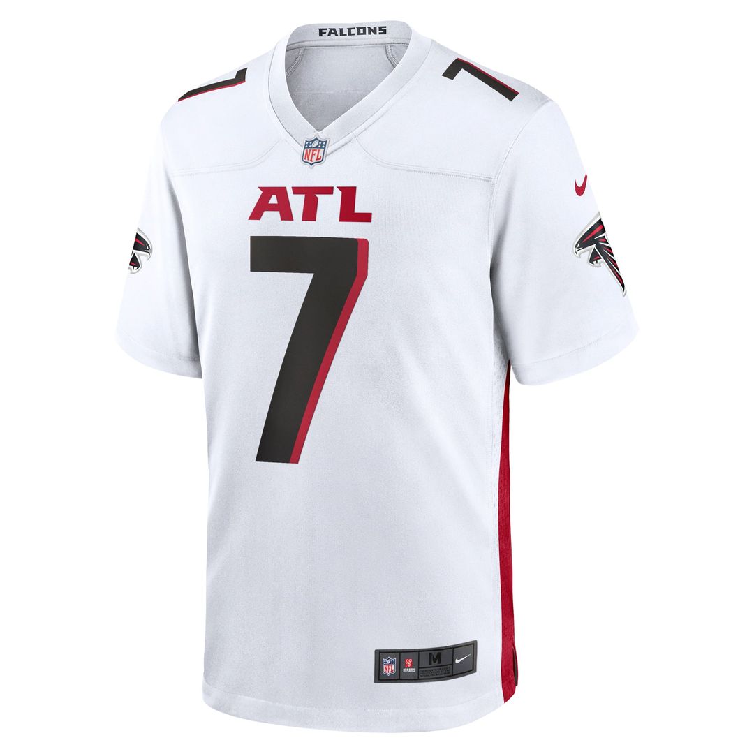 Men's Nike Atlanta Falcons Bijan Robinson Black Game NFL Jersey