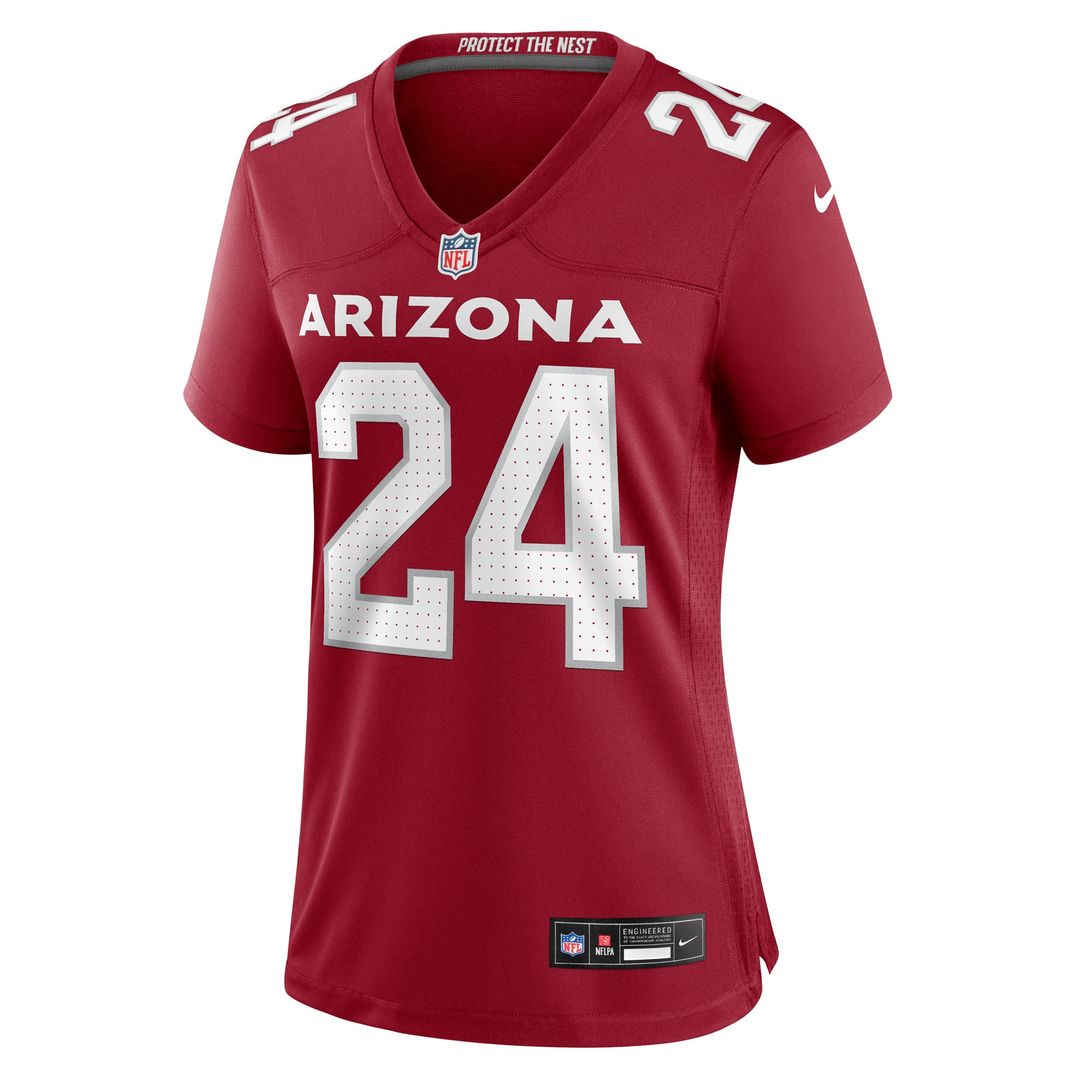 Women's Nike Arizona Cardinals Starling Thomas V Cardinal Team Game NFL Jersey
