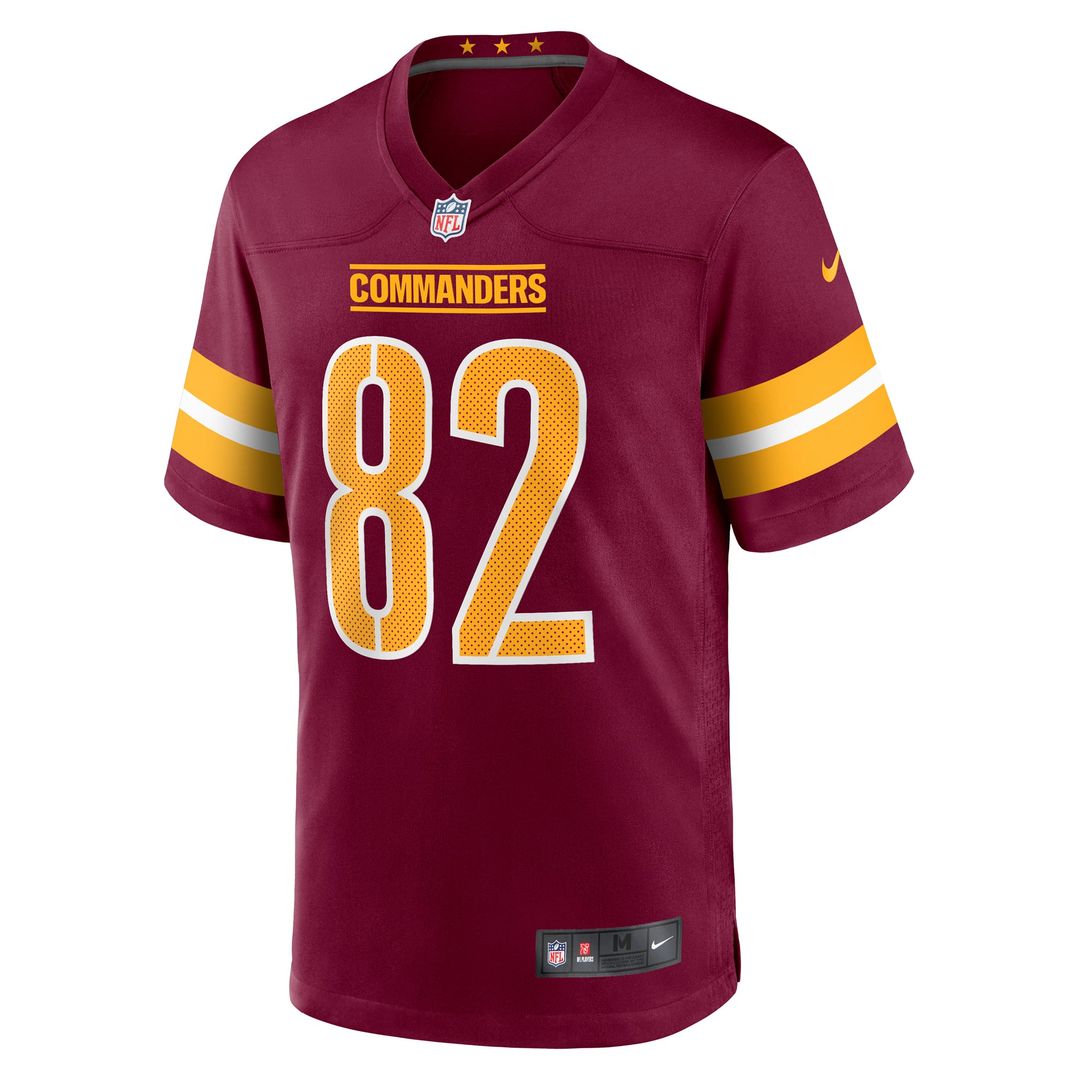 Men's Nike Washington Commanders Ben Sinnott Burgundy Game NFL Jersey