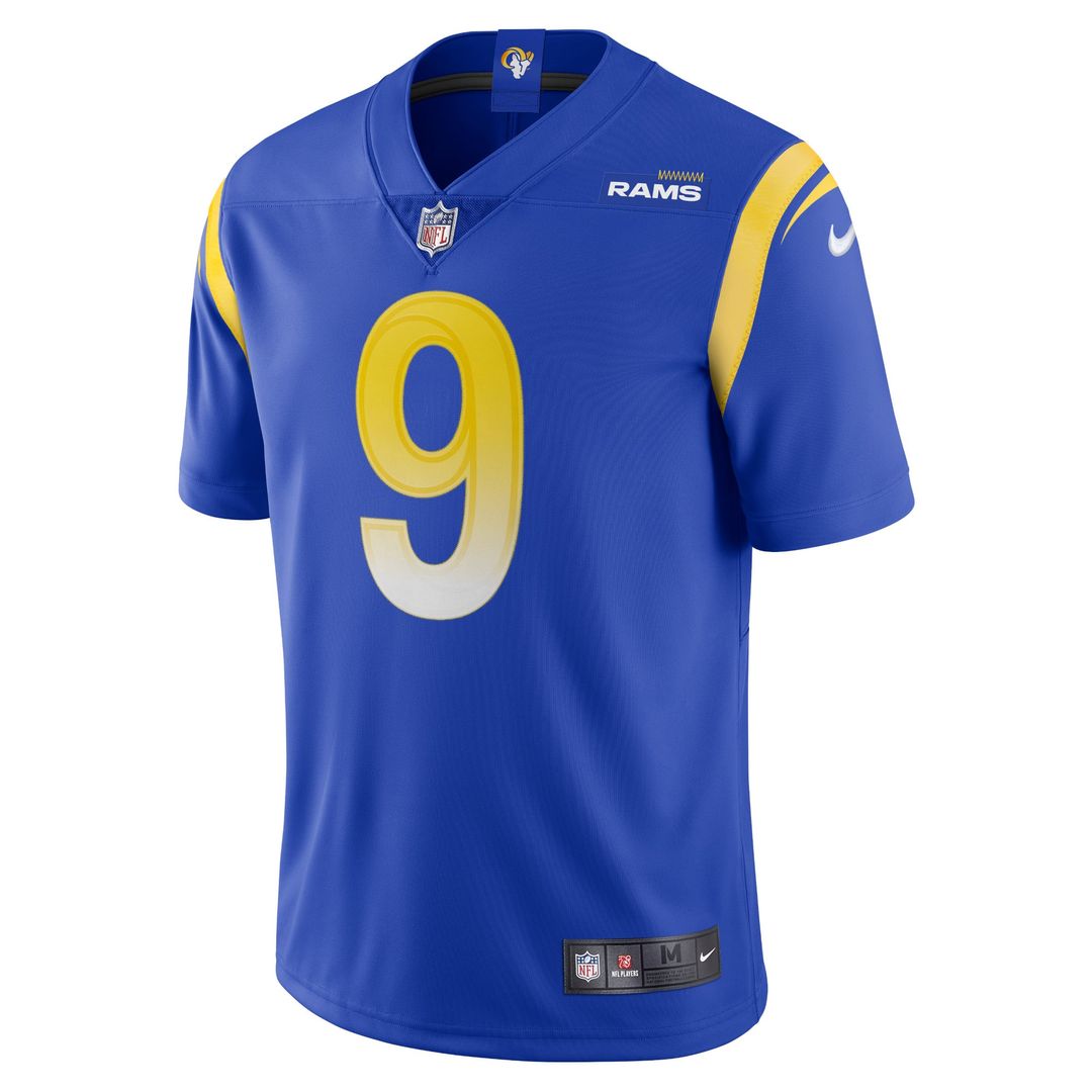 Men's Nike Los Angeles Rams Matthew Stafford White Alternate Vapor Limited NFL Jersey