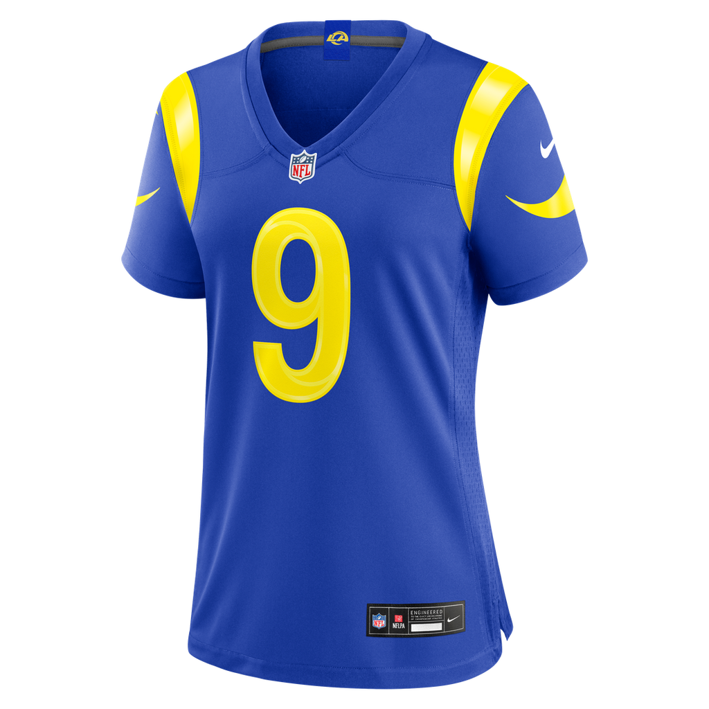 Women's Nike Los Angeles Rams Matthew Stafford White Game NFL Jersey