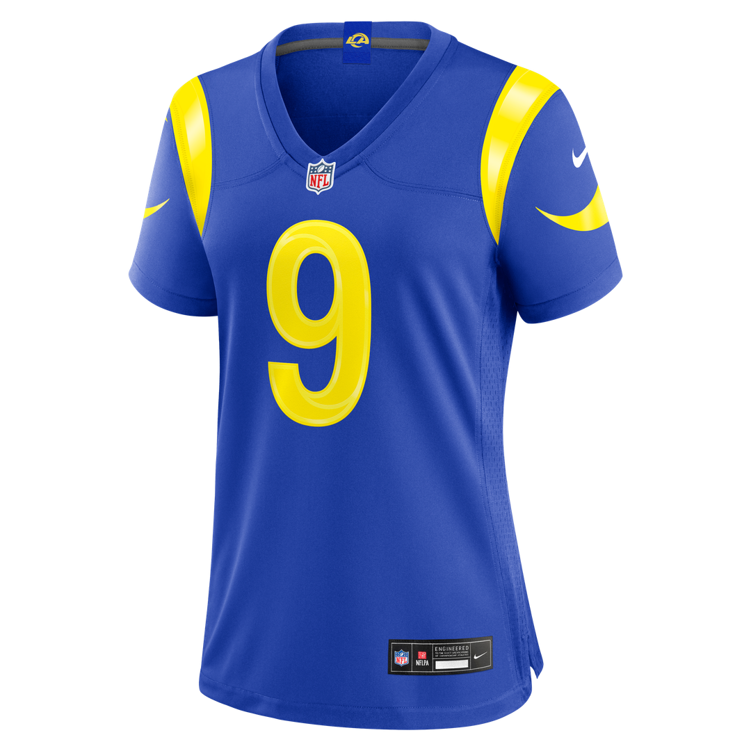 Women's Nike Los Angeles Rams Matthew Stafford White Game NFL Jersey
