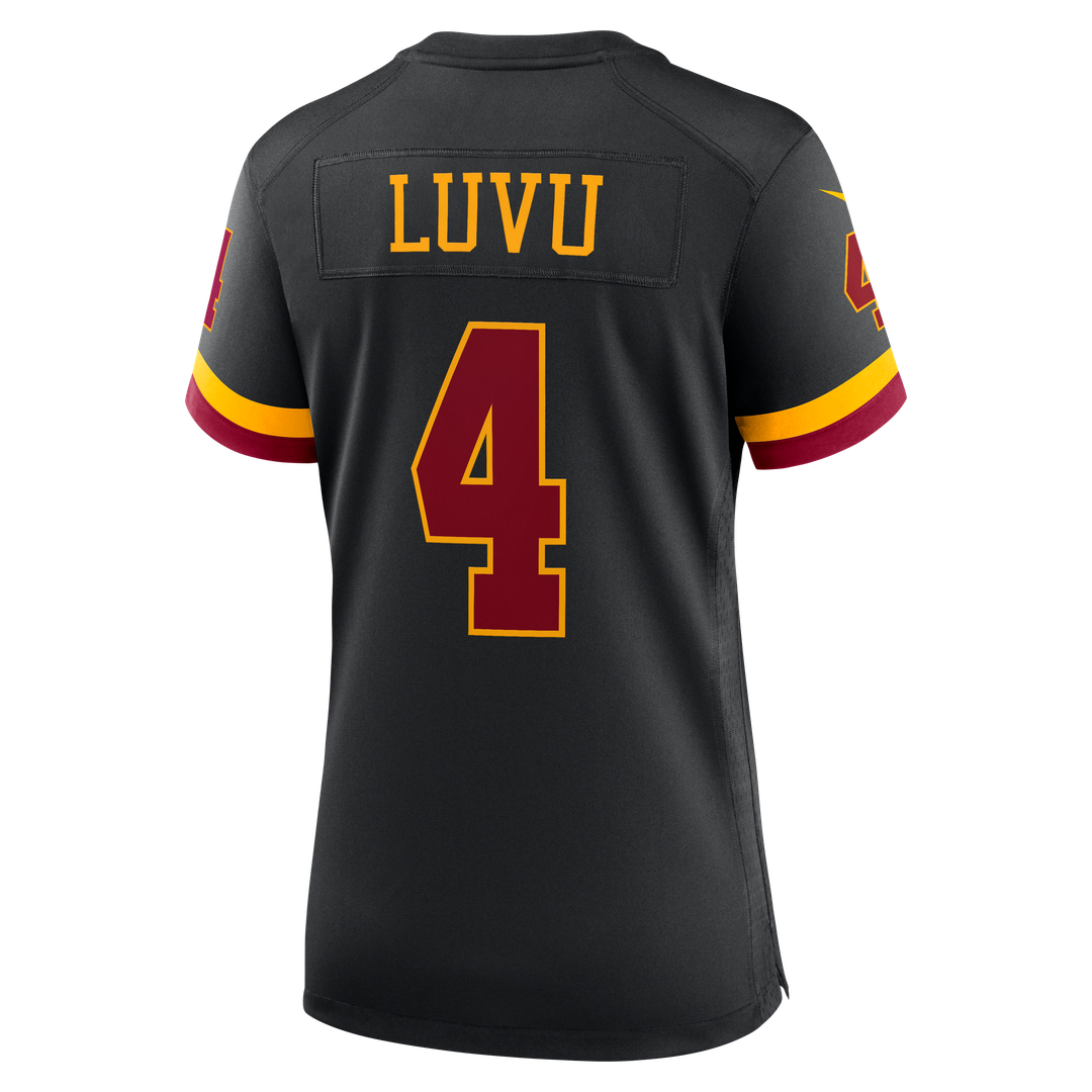Women's Nike Washington Commanders Frankie Luvu Black Hail Raiser Alternate Game NFL Jersey