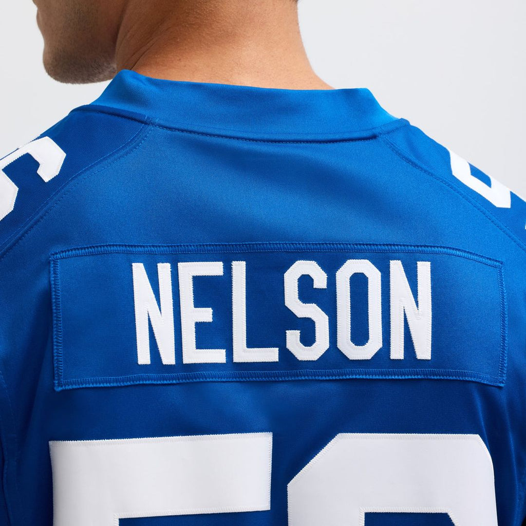 Men's Nike Indianapolis Colts Quenton Nelson Royal Alternate Vapor Limited NFL Jersey