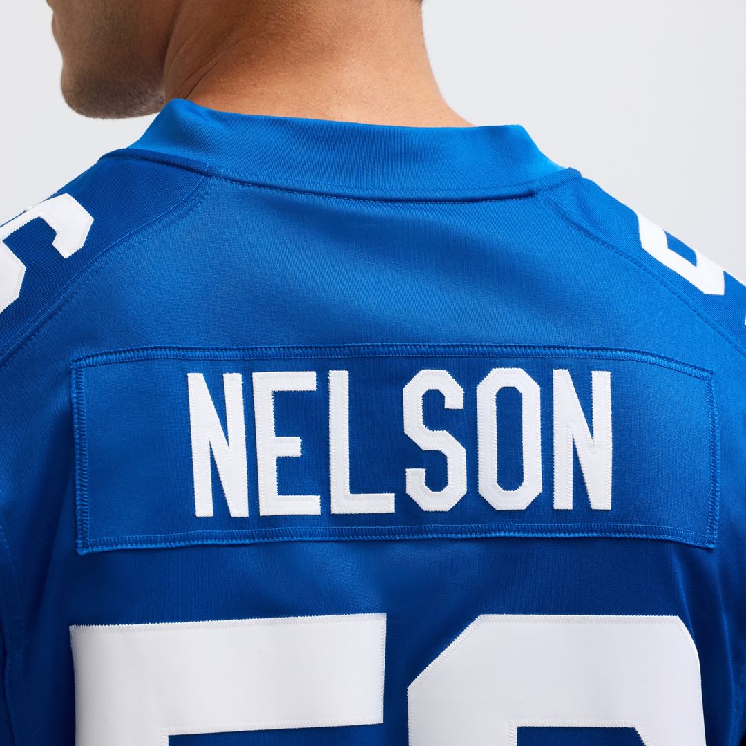 Men's Nike Indianapolis Colts Quenton Nelson Royal Alternate Vapor Limited NFL Jersey