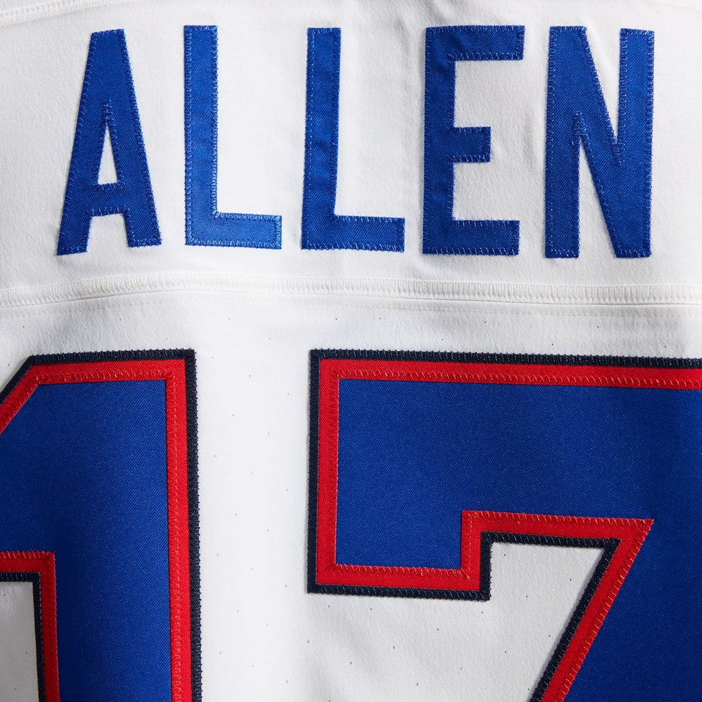 Men's Nike Buffalo Bills Josh Allen White Vapor F.U.S.E. Elite NFL Jersey