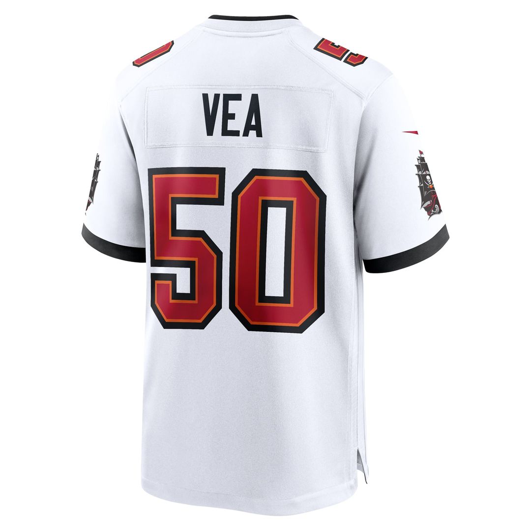 Men's Nike Tampa Bay Buccaneers Vita Vea Red Game NFL Jersey