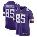 Men's Nike Minnesota Vikings Ben Yurosek Purple Team Game NFL Jersey