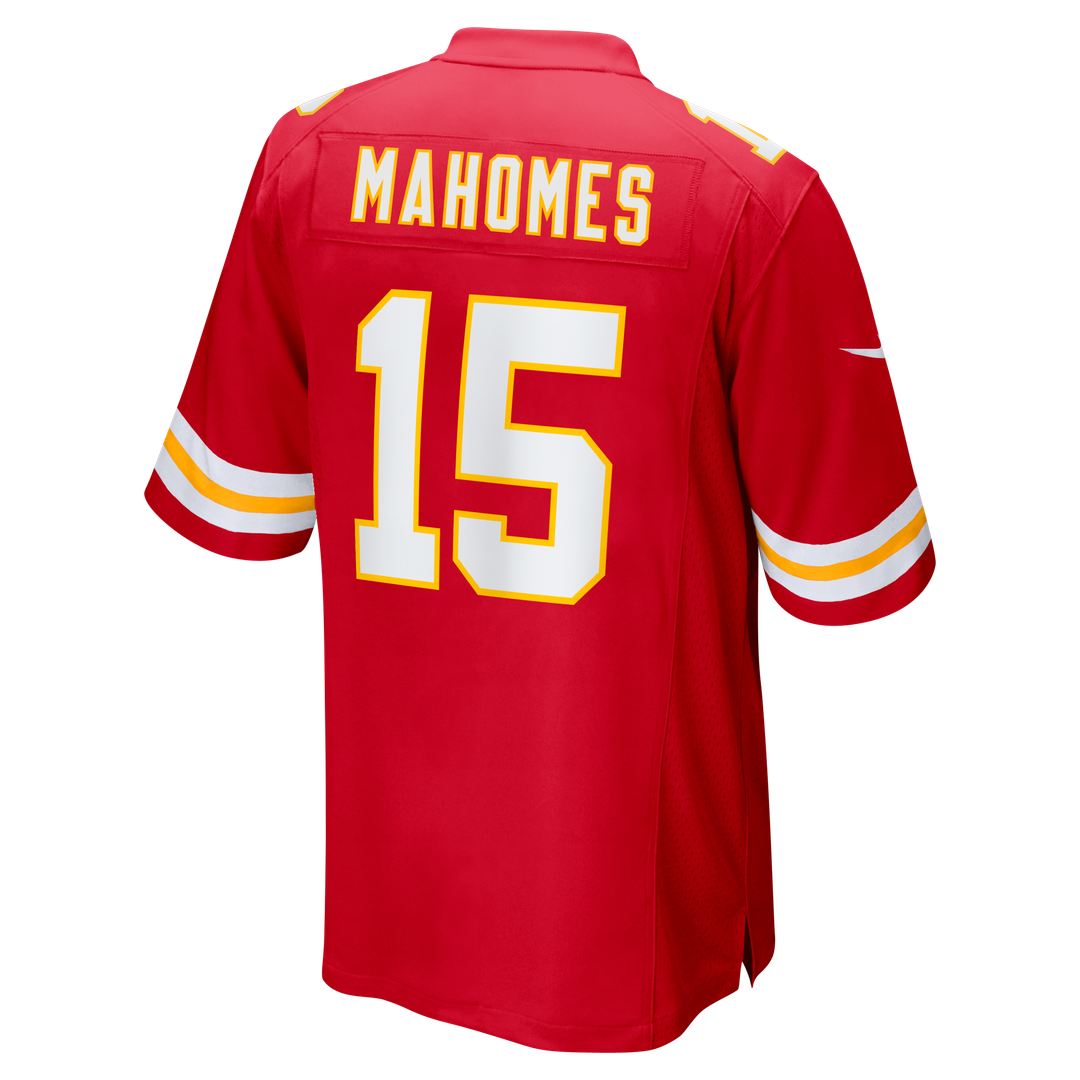 Men's Nike Kansas City Chiefs Patrick Mahomes Red Game NFL Jersey
