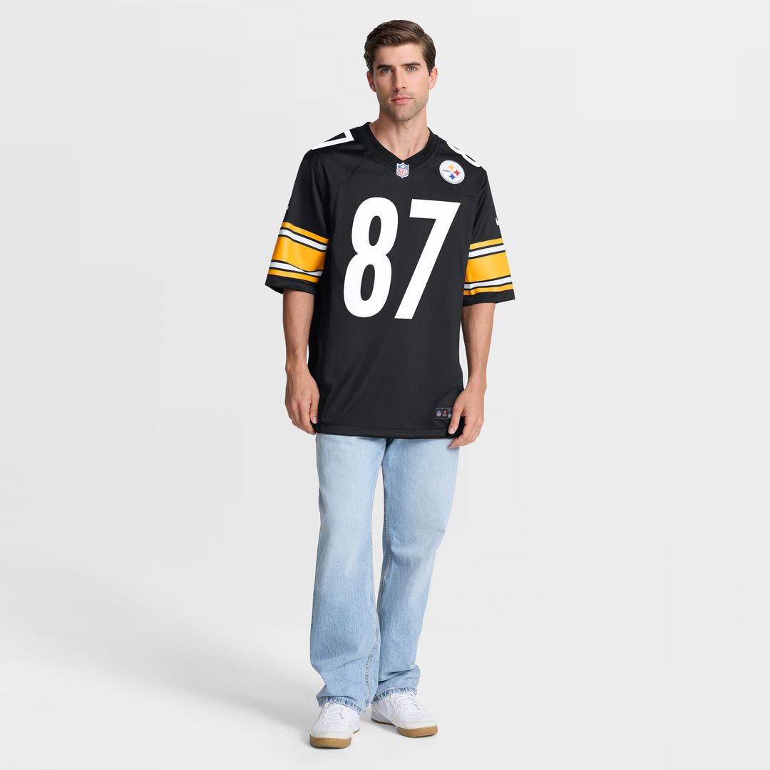 Men's Nike Pittsburgh Steelers Matt Sokol Black Team Game NFL Jersey