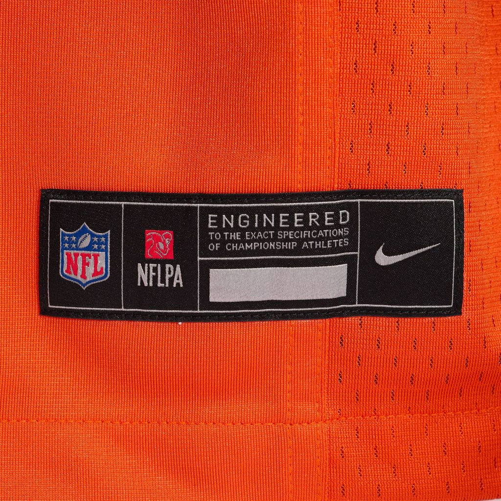 Men's Nike Chicago Bears Caleb Williams Orange Alternate Player Game NFL Jersey