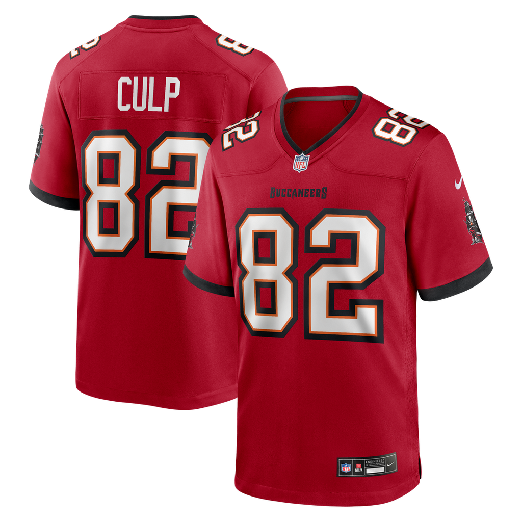Men's Nike Tampa Bay Buccaneers Devin Culp Red Game NFL Jersey