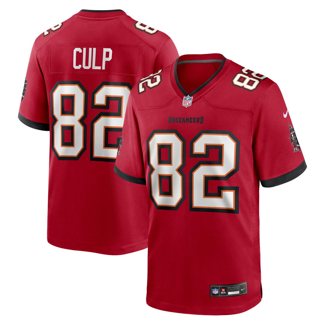 Men's Nike Tampa Bay Buccaneers Devin Culp Red Game NFL Jersey