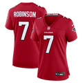 Women's Nike Atlanta Falcons Bijan Robinson Red Game NFL Jersey