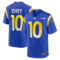Men's Nike Los Angeles Rams Britain Covey Royal Team Game NFL Jersey