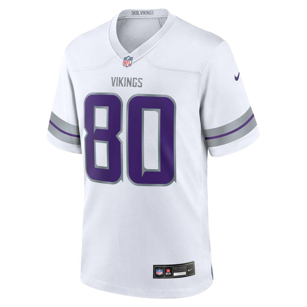 Men's Nike Minnesota Vikings Cris Carter White Alternate Retired Player Game NFL Jersey