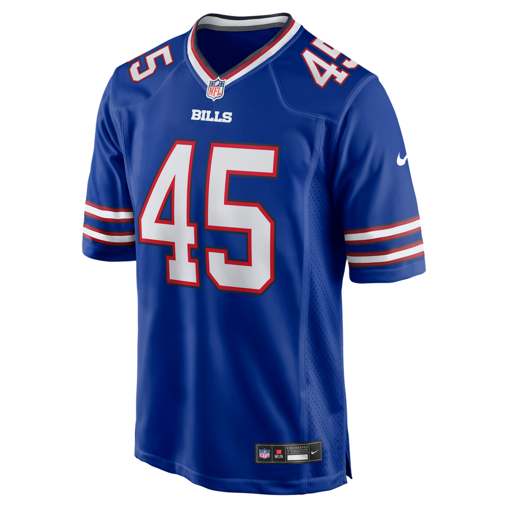 Men's Nike Buffalo Bills Shaq Thompson Royal Team Game NFL Jersey