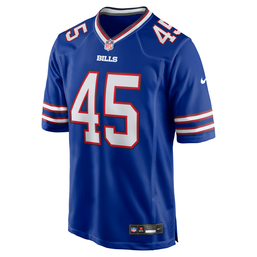 Men's Nike Buffalo Bills Shaq Thompson Royal Team Game NFL Jersey