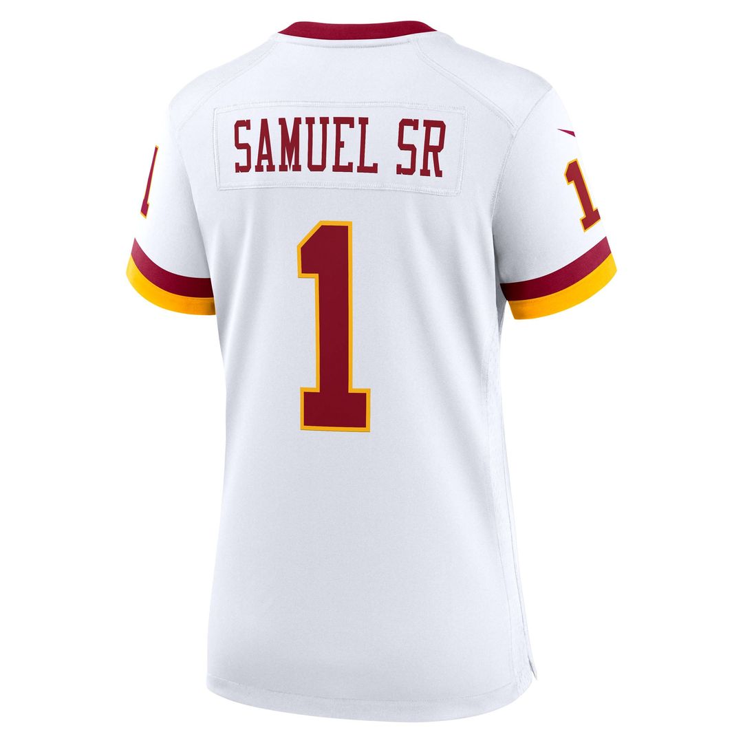 Women's Nike Washington Commanders Deebo Samuel Sr White Game Super Bowl Era NFL Jersey