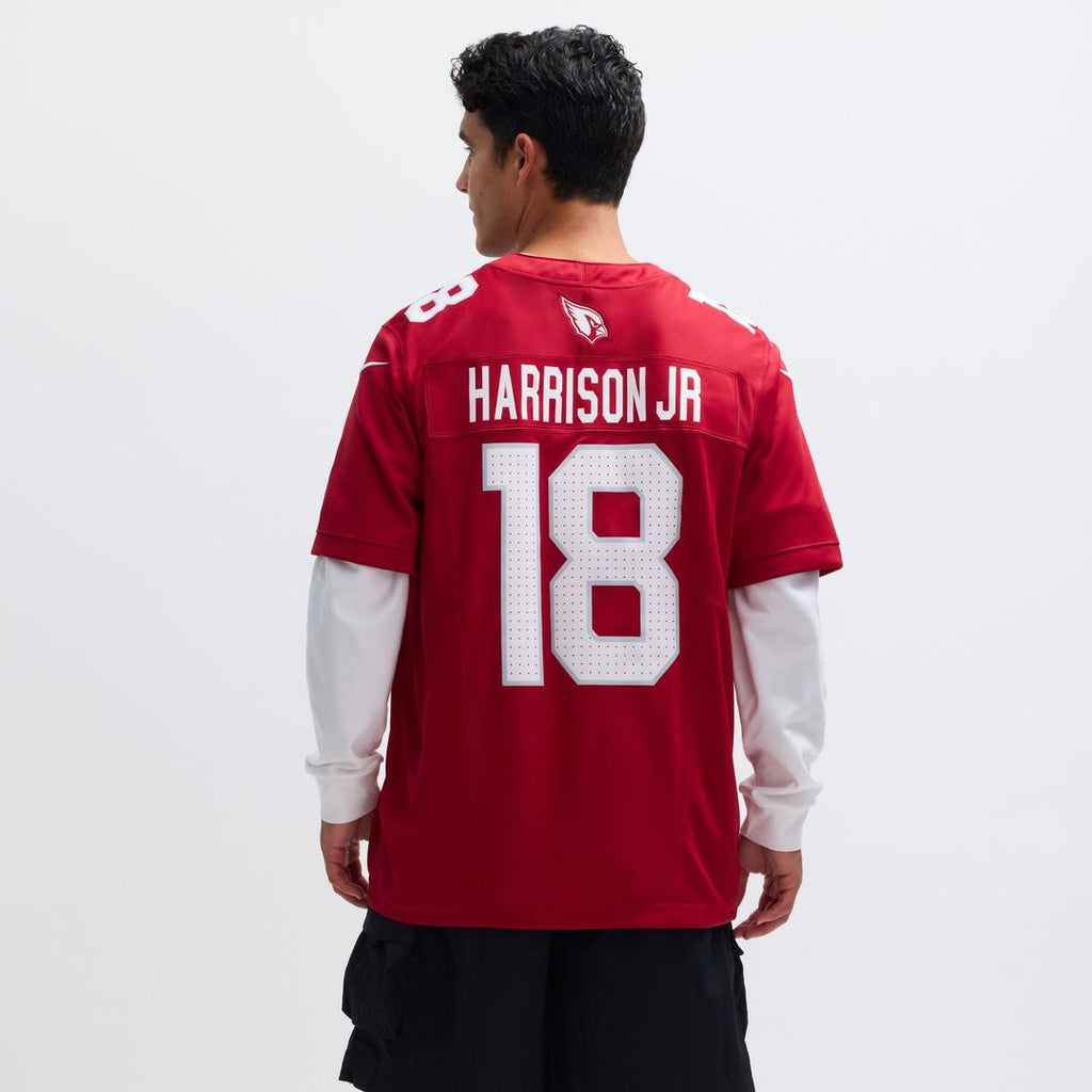 Men's Nike Arizona Cardinals Marvin Harrison Jr. Cardinal Vapor F.U.S.E. Limited NFL Jersey