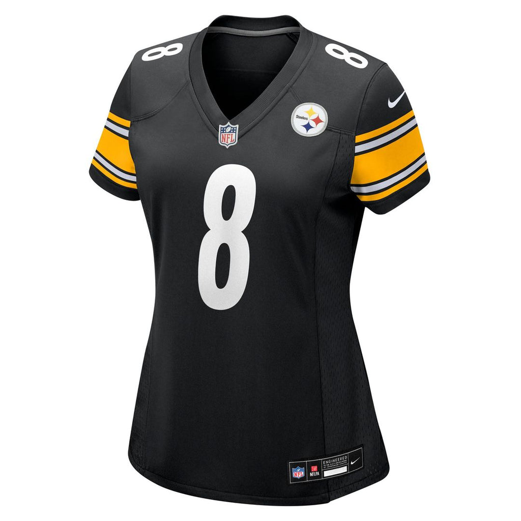 Women's Nike Pittsburgh Steelers Aaron Rodgers Black Game NFL Jersey