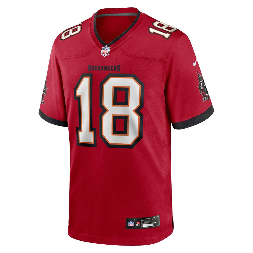 Men's Nike Tampa Bay Buccaneers Josh Williams Red Team Game NFL Jersey