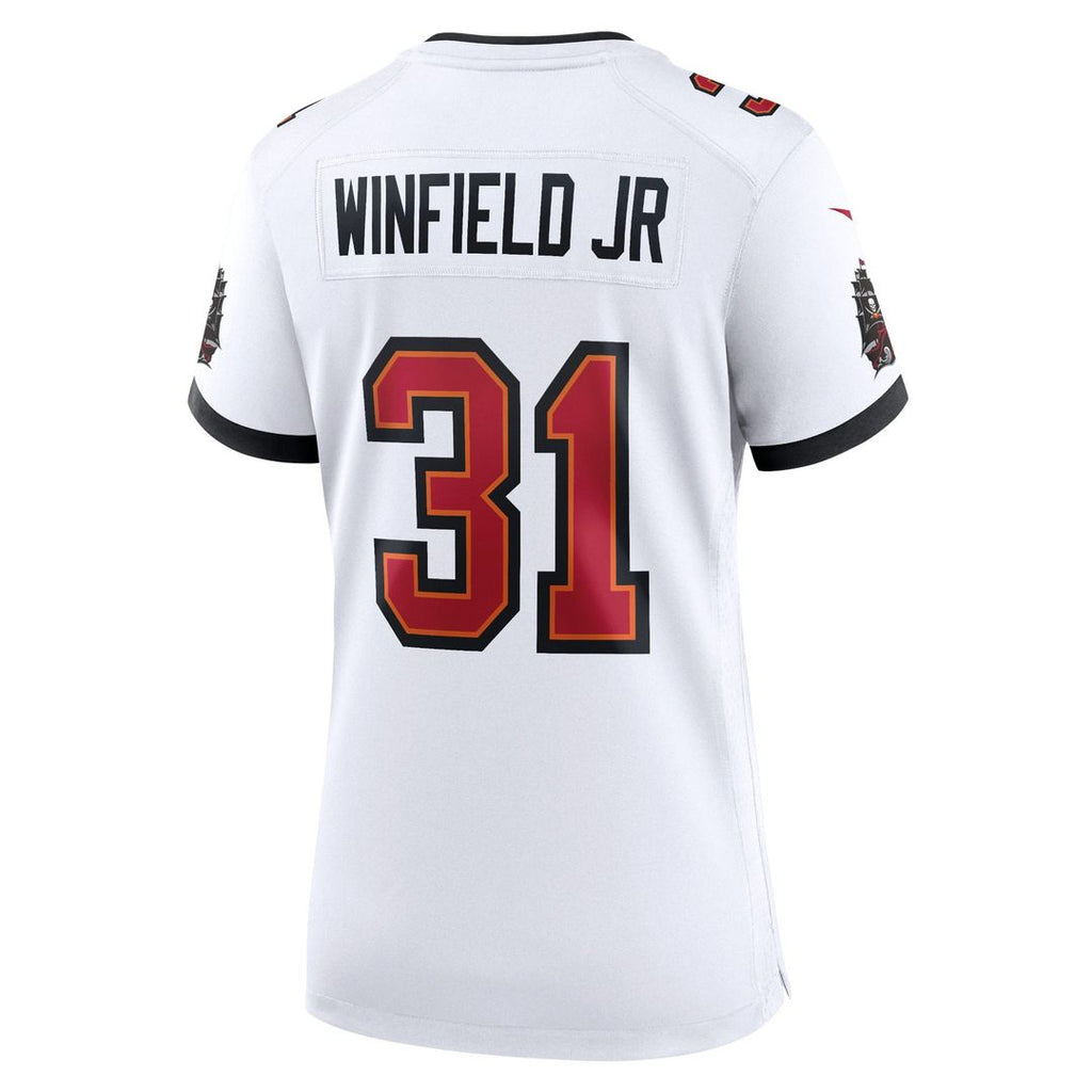 Women's Nike Tampa Bay Buccaneers Antoine Winfield Jr. Pewter Game NFL Jersey