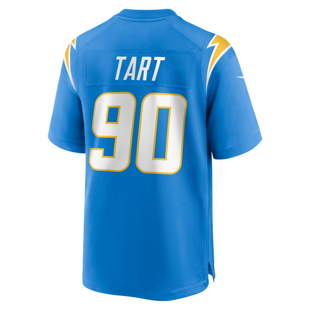 Men's Nike Los Angeles Chargers Teair Tart Powder Blue Team Game NFL Jersey