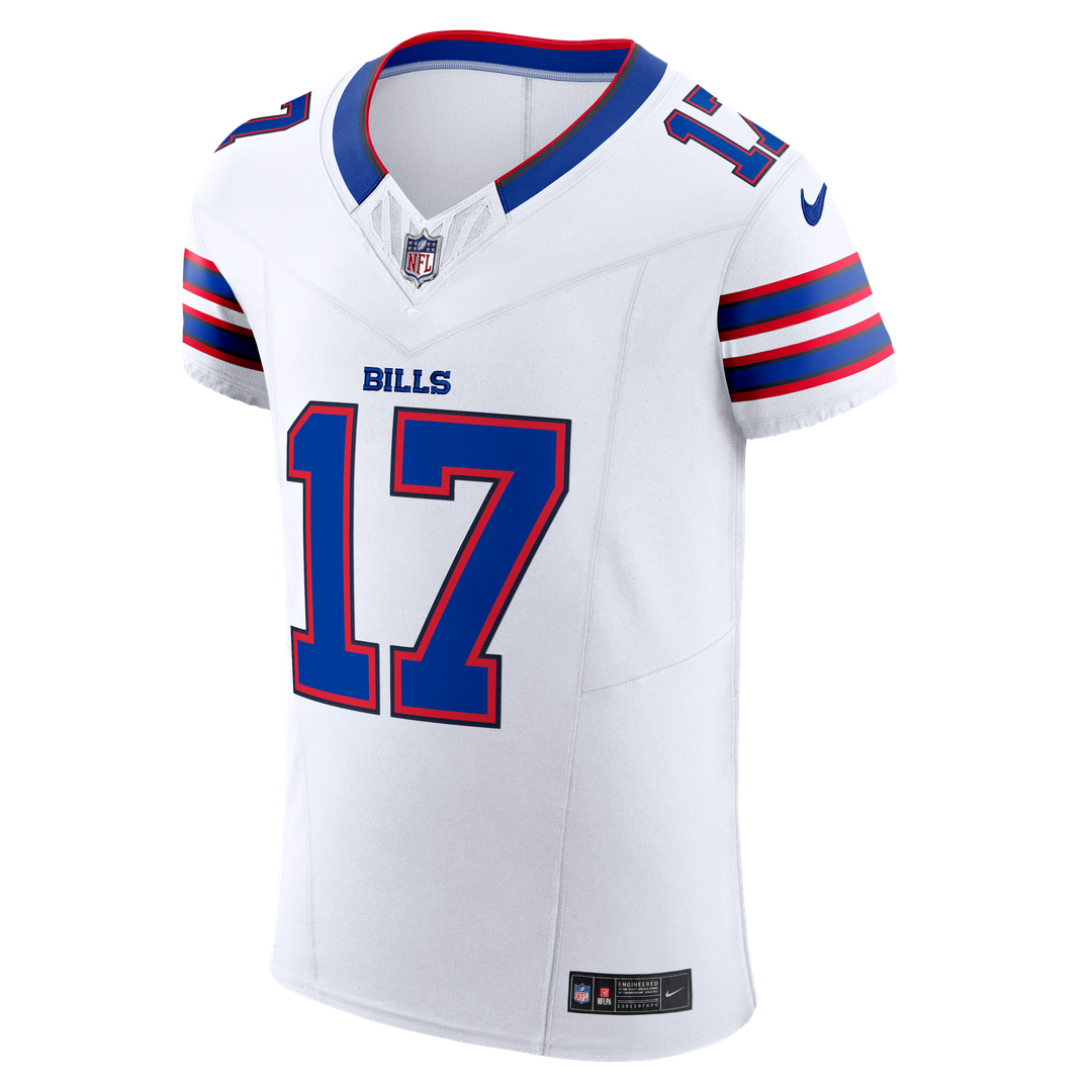 Men's Nike Buffalo Bills Josh Allen White Vapor F.U.S.E. Elite NFL Jersey