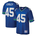 Men's Mitchell & Ness Seattle Seahawks Kenny Easley Royal Legacy Replica NFL Jersey