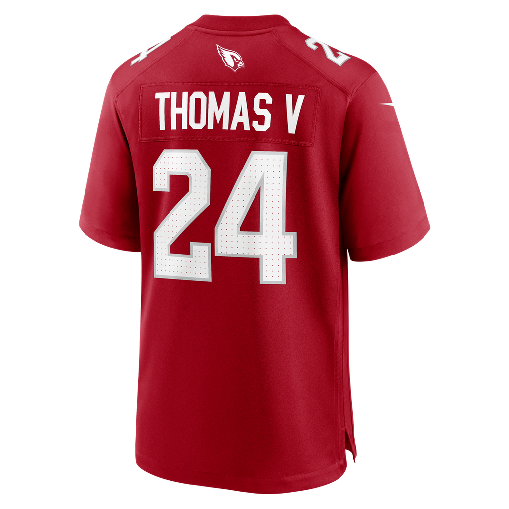 Men's Nike Arizona Cardinals Starling Thomas V Cardinal Team Game NFL Jersey