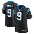 Men's Nike Carolina Panthers Bryce Young Black Team Game NFL Jersey