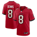 Men's Nike Tampa Bay Buccaneers SirVocea Dennis Red Game NFL Jersey