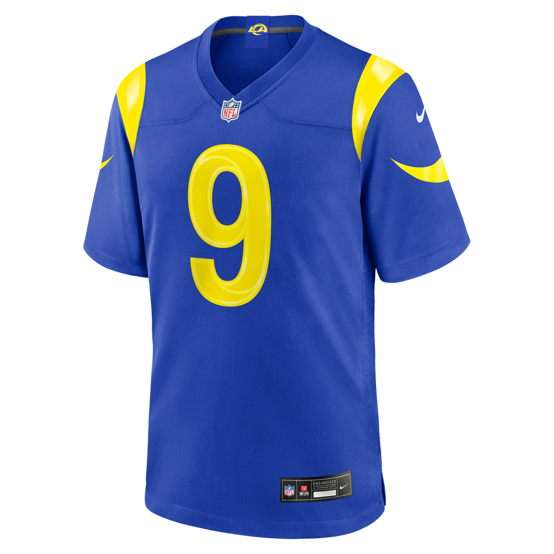 Men's Nike Los Angeles Rams Matthew Stafford Royal Team Game Player NFL Jersey