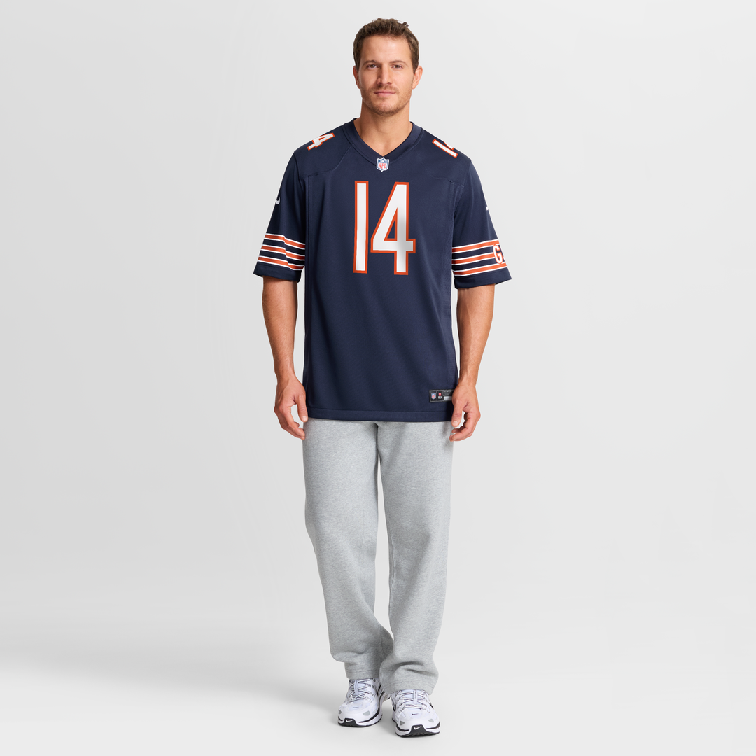 Men's Nike Chicago Bears Kalif Raymond Navy Team Game NFL Jersey