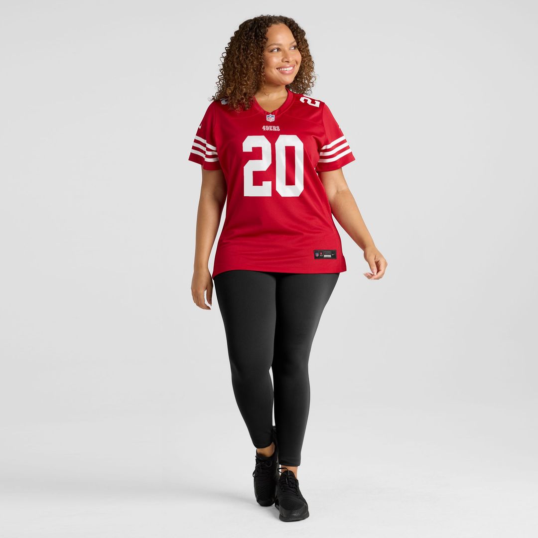 Women's Nike San Francisco 49ers Upton Stout Scarlet Team Game NFL Jersey
