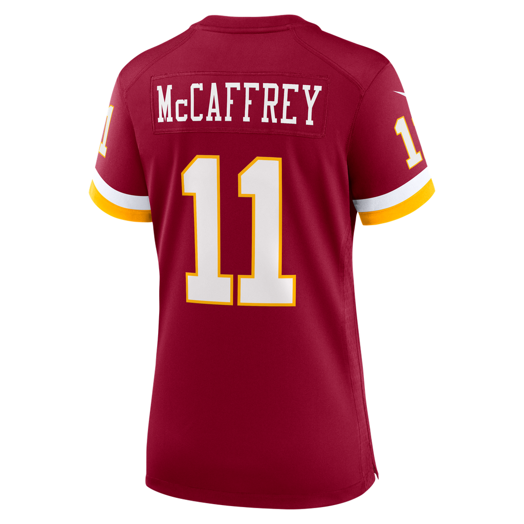 Women's Nike Washington Commanders Luke McCaffrey White Game Super Bowl Era NFL Jersey