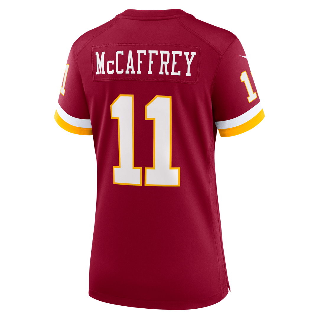 Women's Nike Washington Commanders Luke McCaffrey White Game Super Bowl Era NFL Jersey