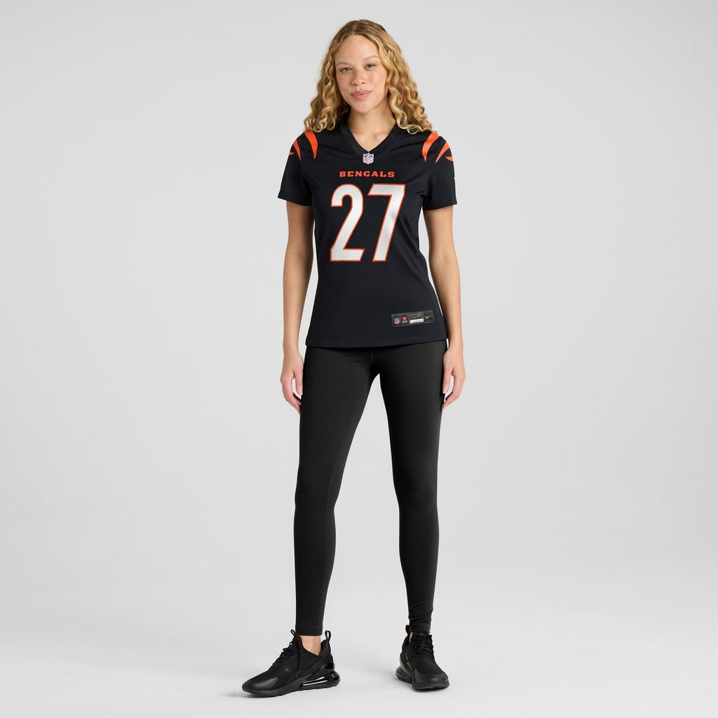 Women's Nike Cincinnati Bengals Jordan Battle Black Team Game NFL Jersey