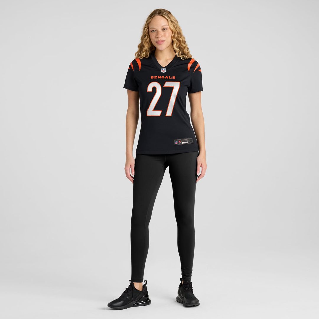 Women's Nike Cincinnati Bengals Jordan Battle Black Team Game NFL Jersey
