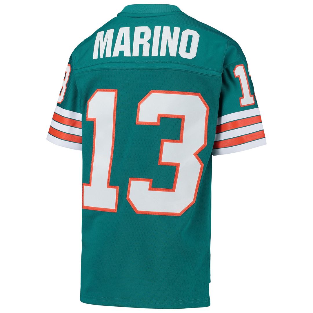 Youth Mitchell & Ness Miami Dolphins Dan Marino Aqua 1984 Legacy Retired Player NFL Jersey