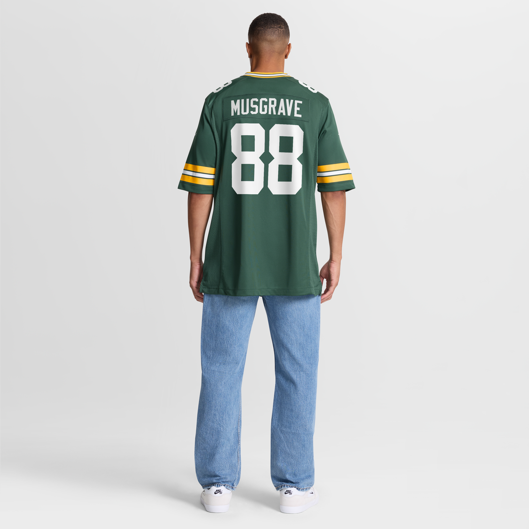 Men's Nike Green Bay Packers Luke Musgrave Green Game NFL Jersey