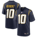 Men's Nike Los Angeles Chargers Justin Herbert Navy Alternate Game NFL Jersey