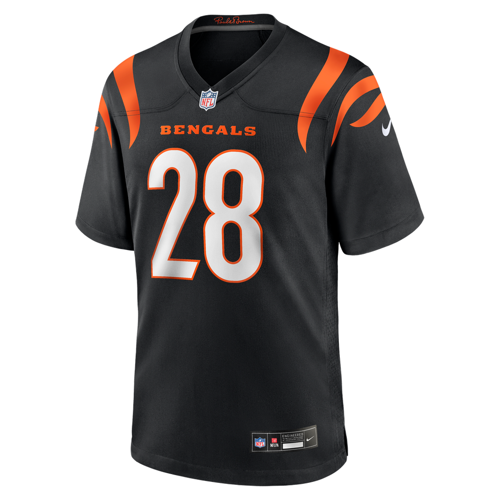 Men's Nike Cincinnati Bengals Josh Newton Black Game NFL Jersey