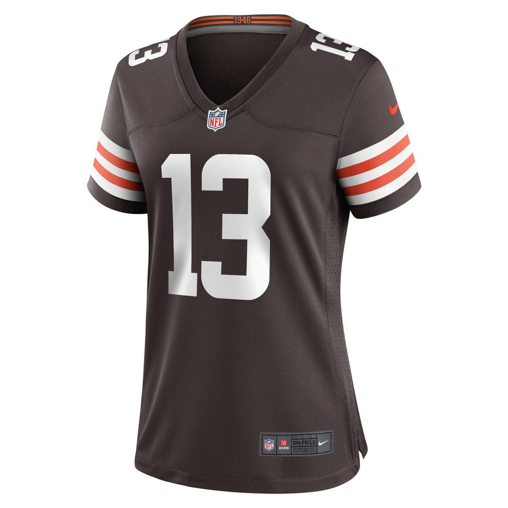 Women's Nike Cleveland Browns Corey Bojorquez Brown Game NFL Jersey